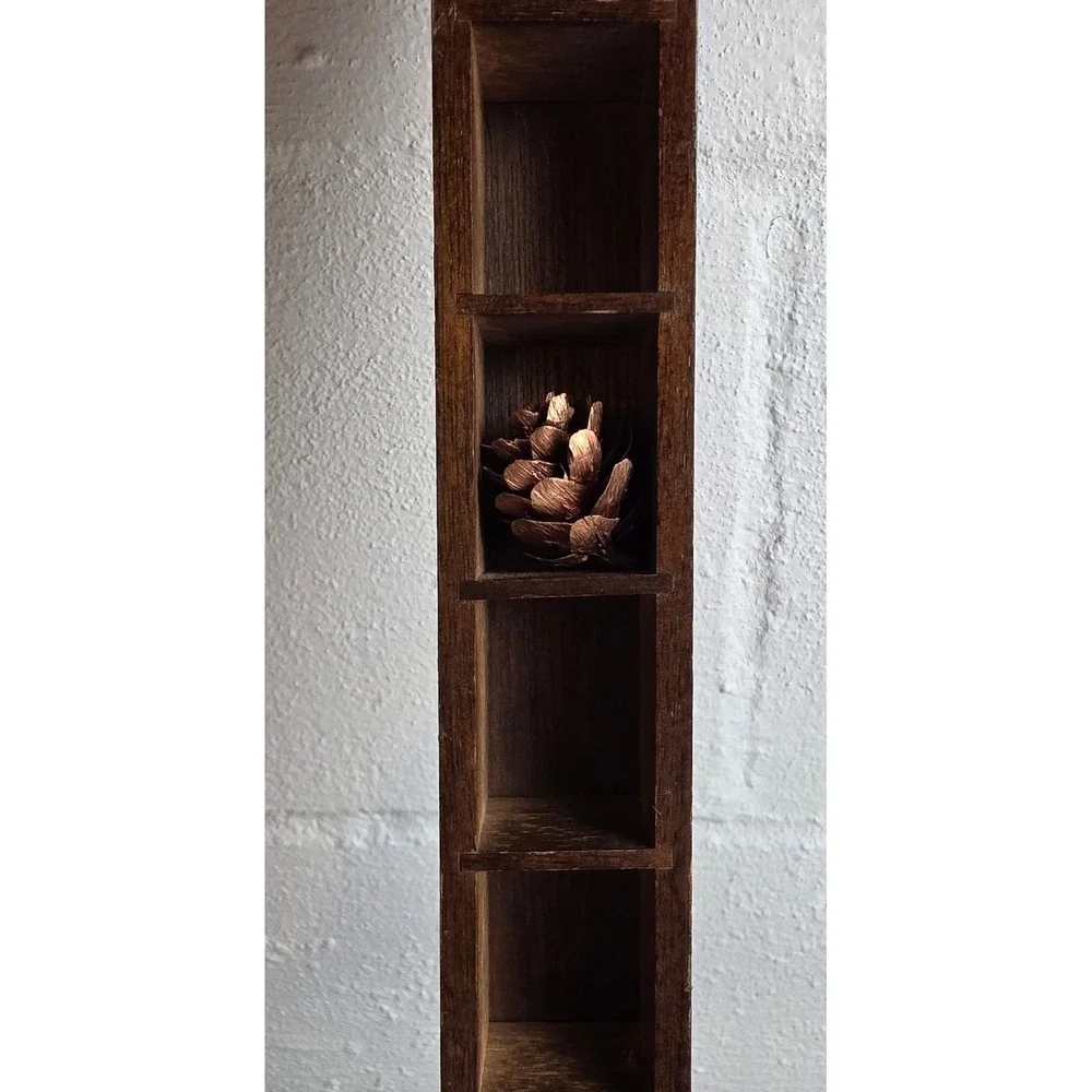 Handmade vintage wooden